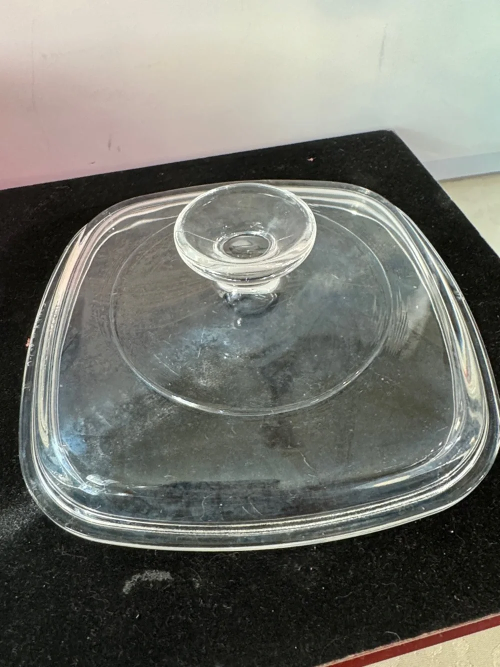Vintage Corning Ware Corelle Pastel Bouquet 1.5 Liter Casserole w/ PYREX Lid